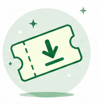 hall ticket icon